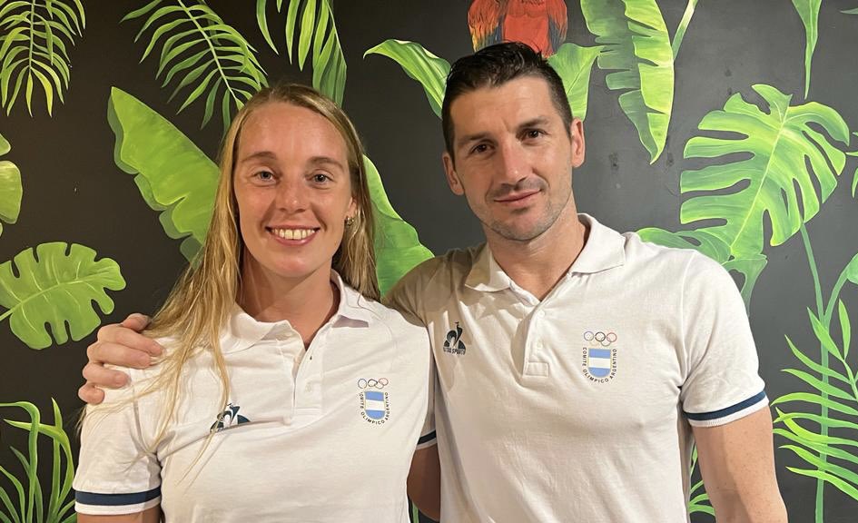 #SantaMarta2023 ¡Romina Imwinkelried y Guillermo Bértola serán los abanderados de la delegación argentina en la Ceremonia de Clausura de los V Juegos Suramericanos de Playa! 🙌🏻🤩

#EquipoARG 🇦🇷 #ArgentinaEnSantaMarta2023