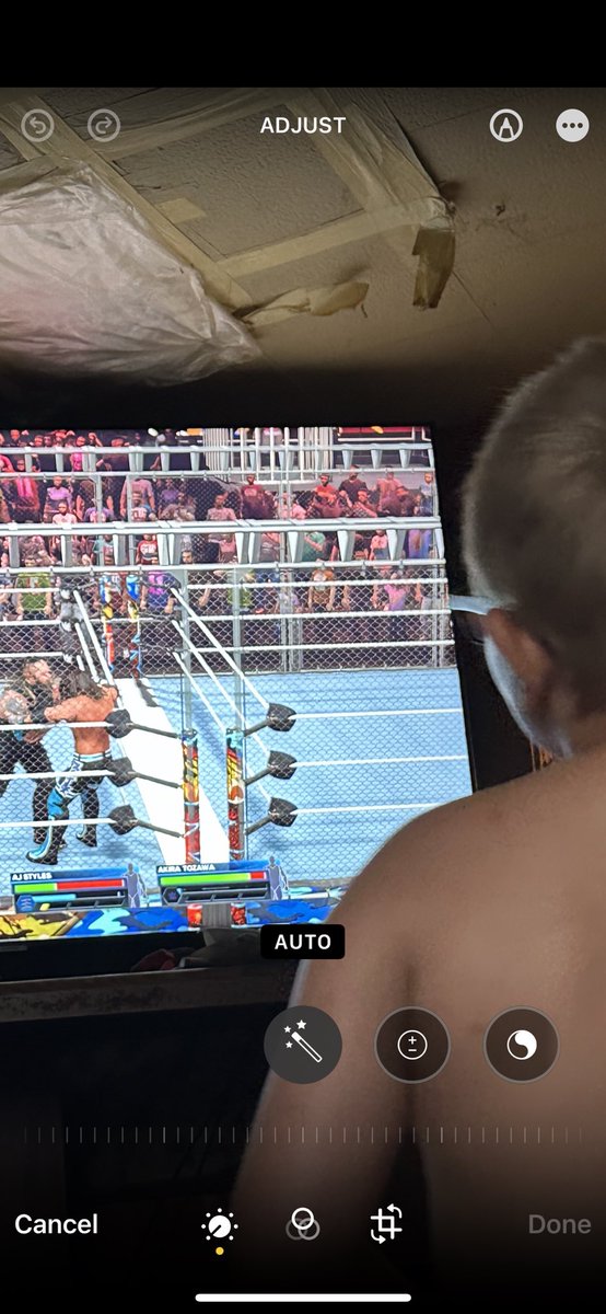 briannason77's tweet photo. Revel in what you are my little firefly kicking some butt with @Windham6 sorry @AJStylesOrg ….#onehappyboy #braywyatt https://t.co/IZ6ZSR3iII