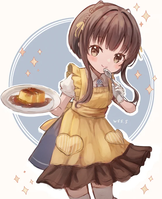 鵜来ちゃんプリンmodeカワイイ #艦これ