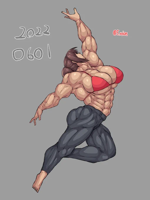 たまにはポートレ模写の過去絵載せるか。昨日自分の絵で抜いていてシコかったやつ。 