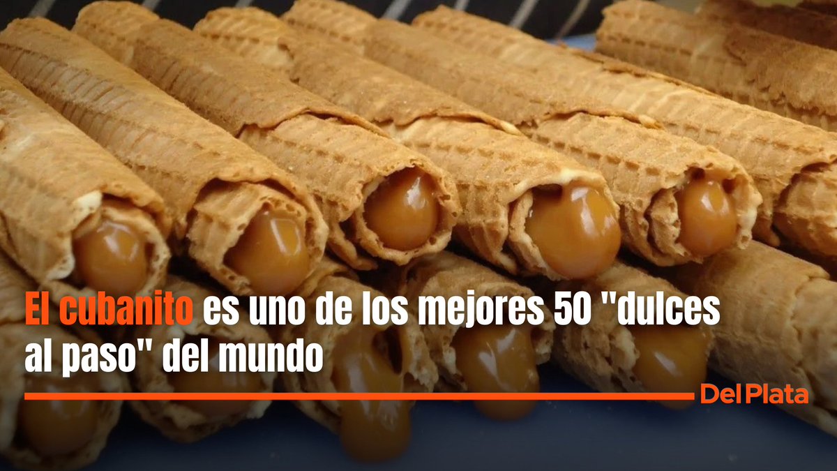 RadioDelPlata's tweet photo. 🎉 🇦🇷 El reconocido sitio web #TasteAtlas presentó su Top 50 de los mejores “bocaditos dulces al paso” y los #cubanitos (que son más argentinos que el mate) quedaron en el puesto n°16.
🤤 Las calificaciones del sitio, se basan en “opiniones de los usuarios” https://t.co/uDG4YK8jnl