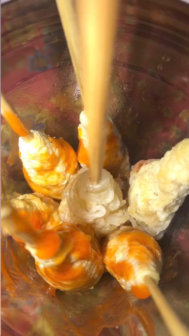 morning with egg rolls