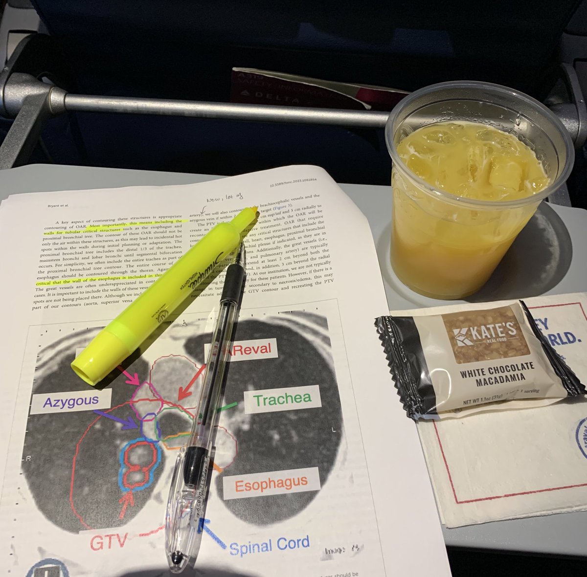 Prepping en route 🛫 #AAPM2023