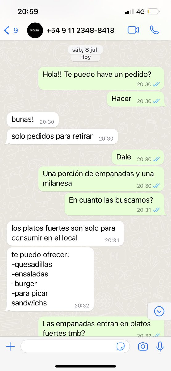 ClydeContreras's tweet photo. Amo mucho a mi restaurant preferido de tigre, o “el tigre”, como le dicen los outsiders. Zucchini Love ❤️ brishos y amigos vitamina, faro y milanesa con fideos para todos! ✨ https://t.co/zkEiGWNdiN
