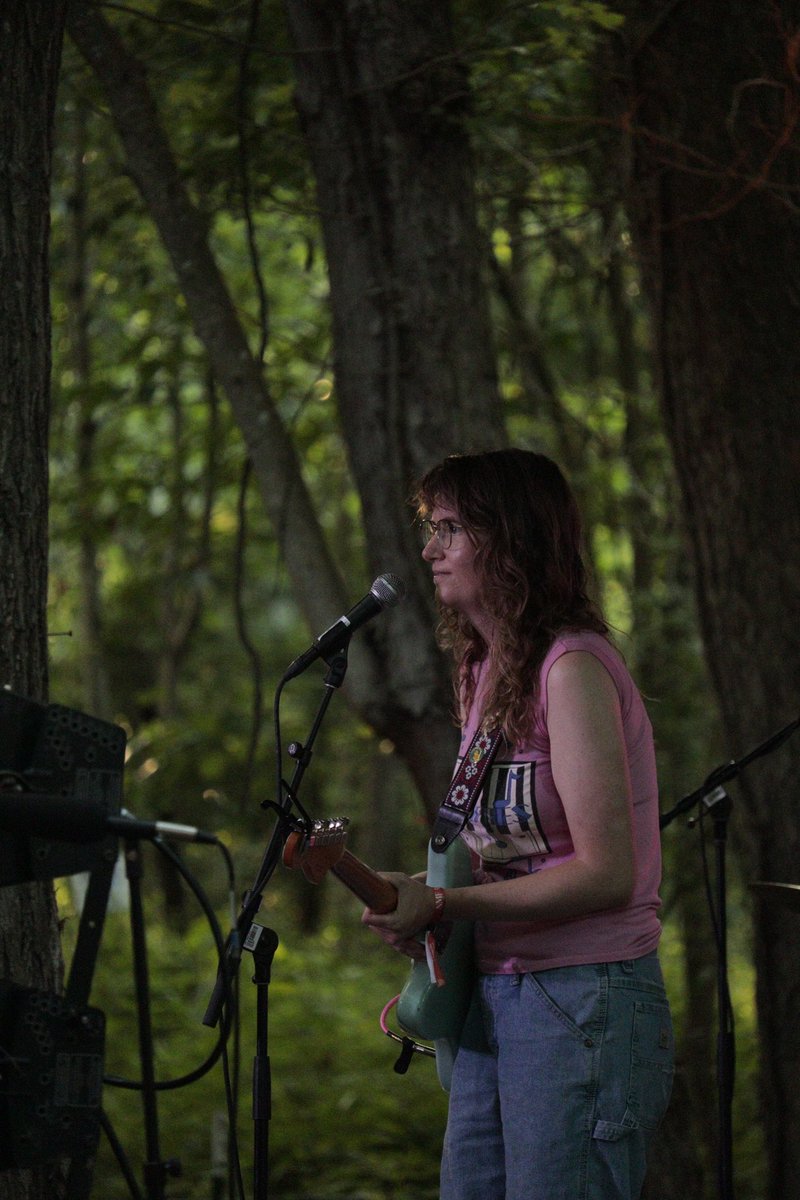 We are absolutely loving Charlotte Cornfield and her band!