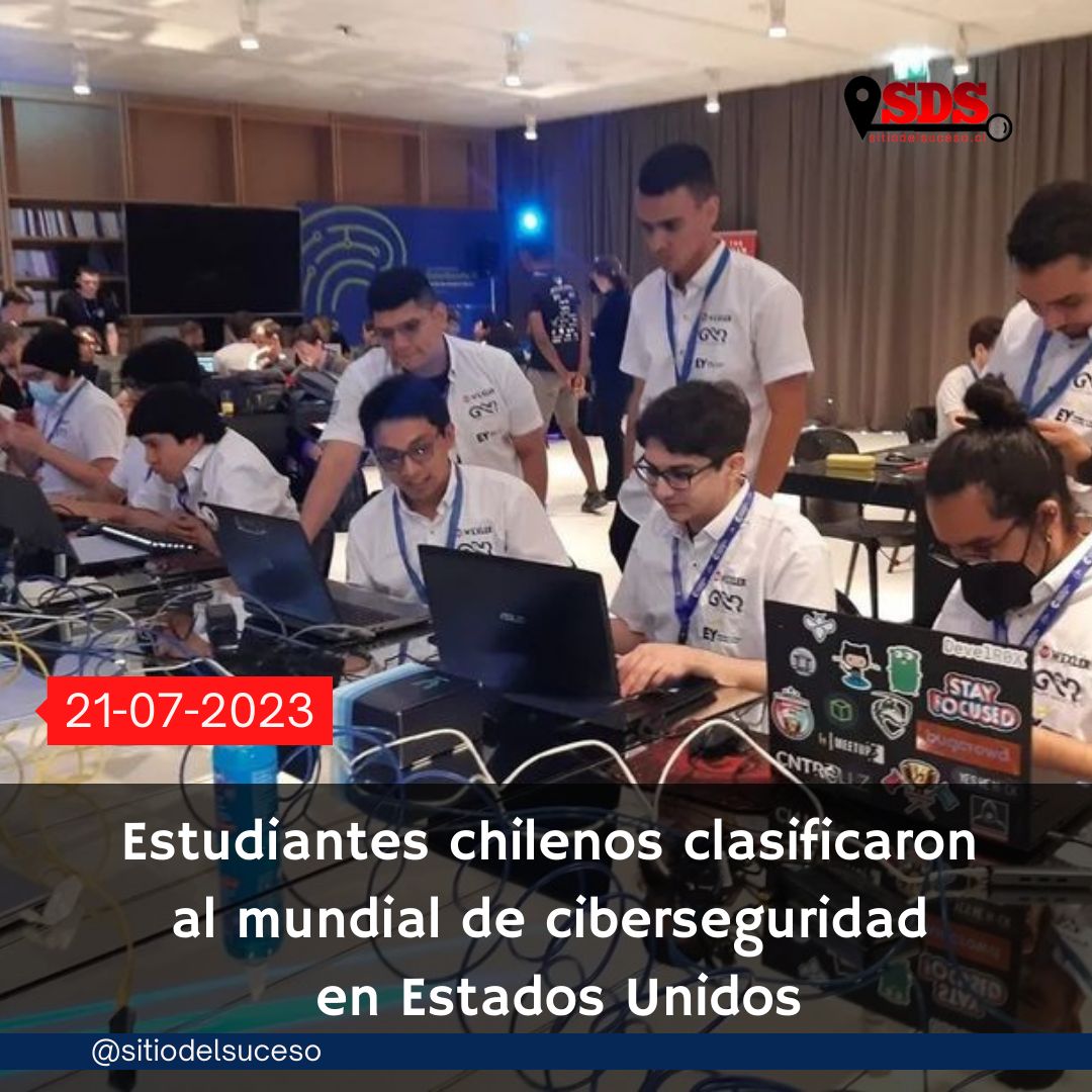 Estudiantes chilenos clasificaron al mundial de ciberseguridad en Estados Unidos

sitiodelsuceso.cl/estudiantes-ch…