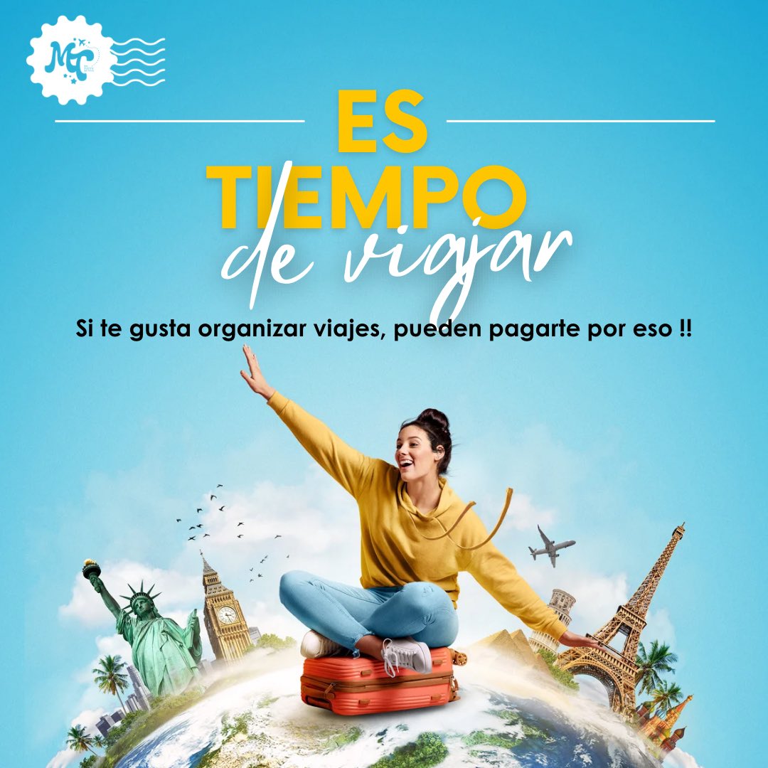 PaTtY_kEnNa's tweet photo. Te quieres dedicar a organizar increíbles viajes para todos y para ti?

✈️ No necesitas experiencia 😃
✈️ Recibirás capacitaciones diario✍️
✈️ Comisiona en dólares 💵
✈️ Trabaja desde casa 🏡 
✈️ CERTIFICARTE de manera directa con 🏰🐭, Xcaret, Universal Studios, Expedia y Mas !! https://t.co/xf4mUgMR4i