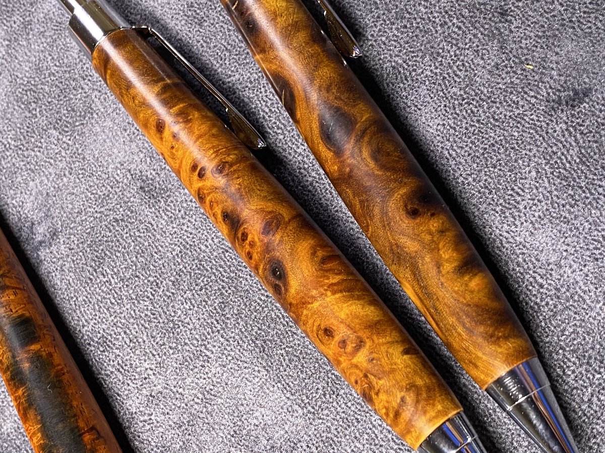 CraftA crafta クラフトエー 本花梨瘤紅白 mp201 箱オイル付き