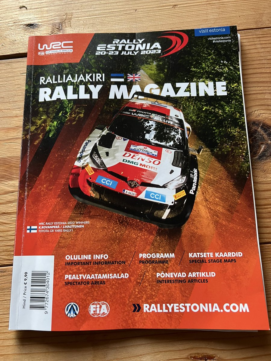 Näissä tunnelmissa tämä päivä <a href="/RallyEstonia/">Delfi Rally Estonia</a>
