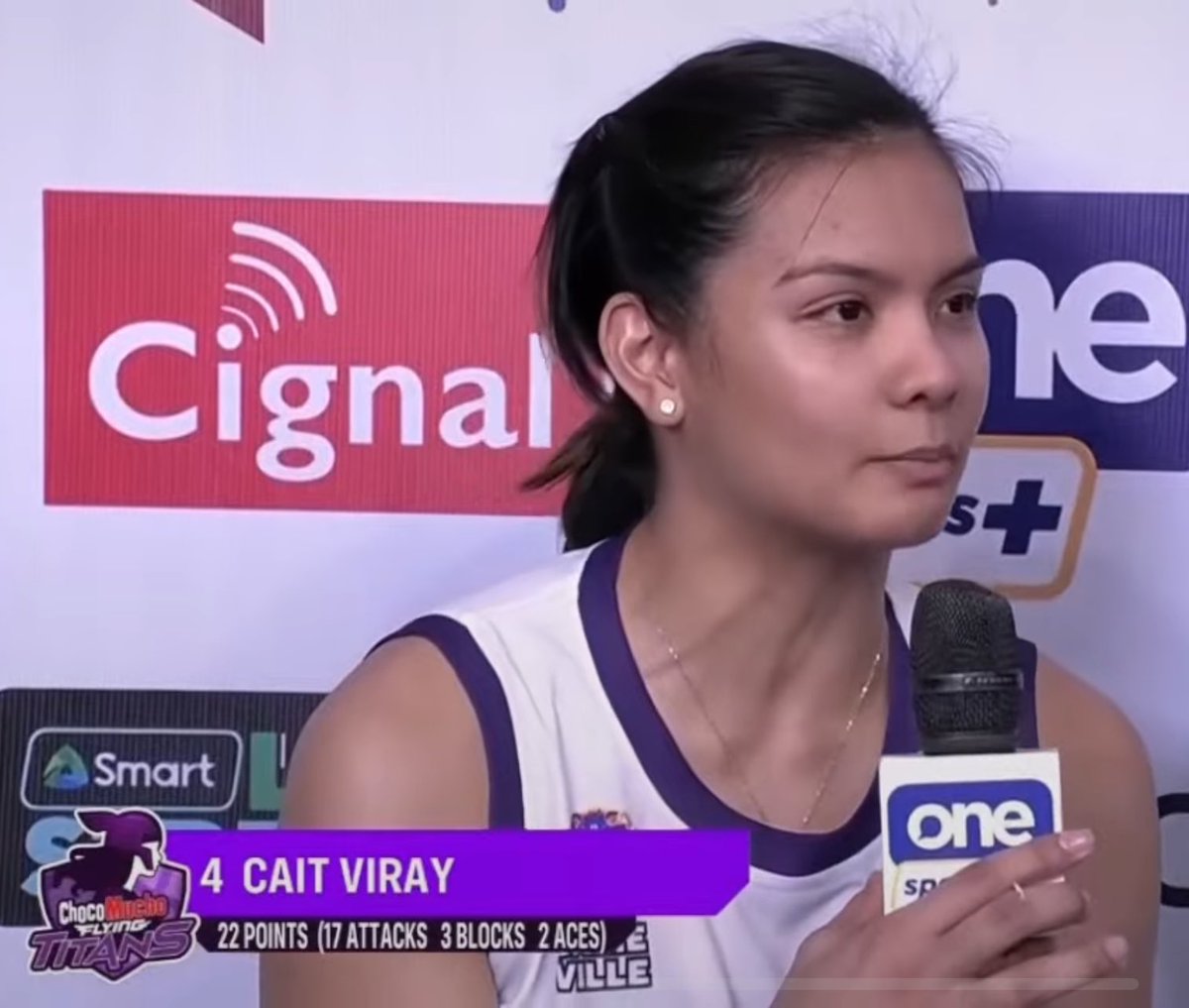 volleytiger's tweet photo. The best player of the game is no other than – Caitlin Viray!

She tallied 22 points (17 attacks, 3 blocks, and 2 aces) in 3 sets.

This is her first PVL POG nod. Congrats, @_KEYTLEEN! #PVL2023 https://t.co/4nfJnoW9cp