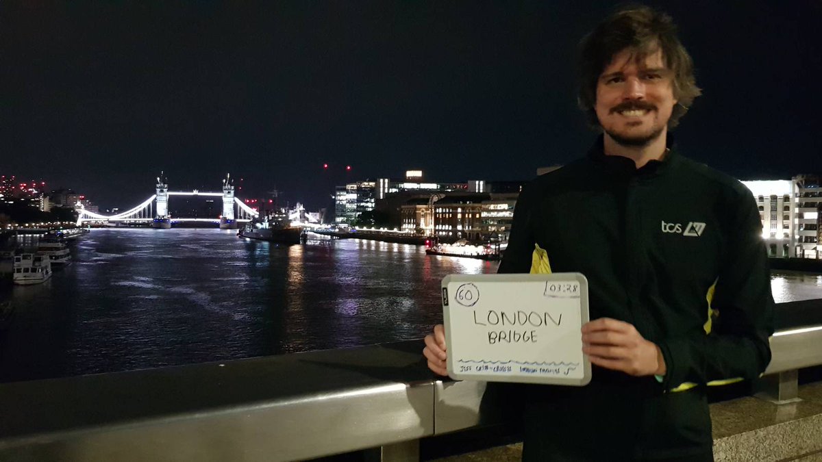 JMinLDN's tweet photo. 60/61 London Bridge
The historic #LondonBridge was Jeff's penultimate crossing of the #Thames! While this structure is barely 50 years old, bridges have spanned this spot for more than two millenia. https://t.co/bQgGJshpil