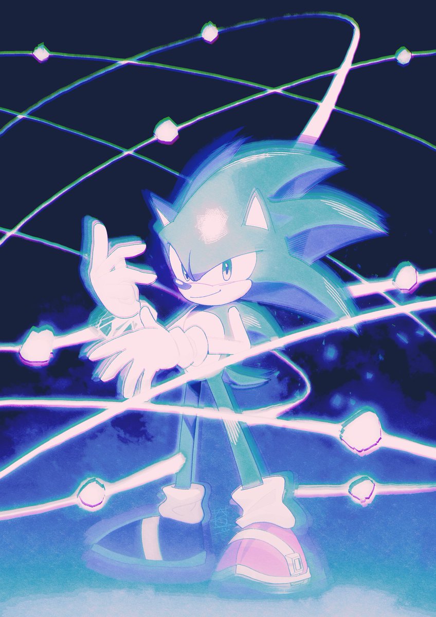 「As promised.  A Sonic READY to go!」|ARQのイラスト