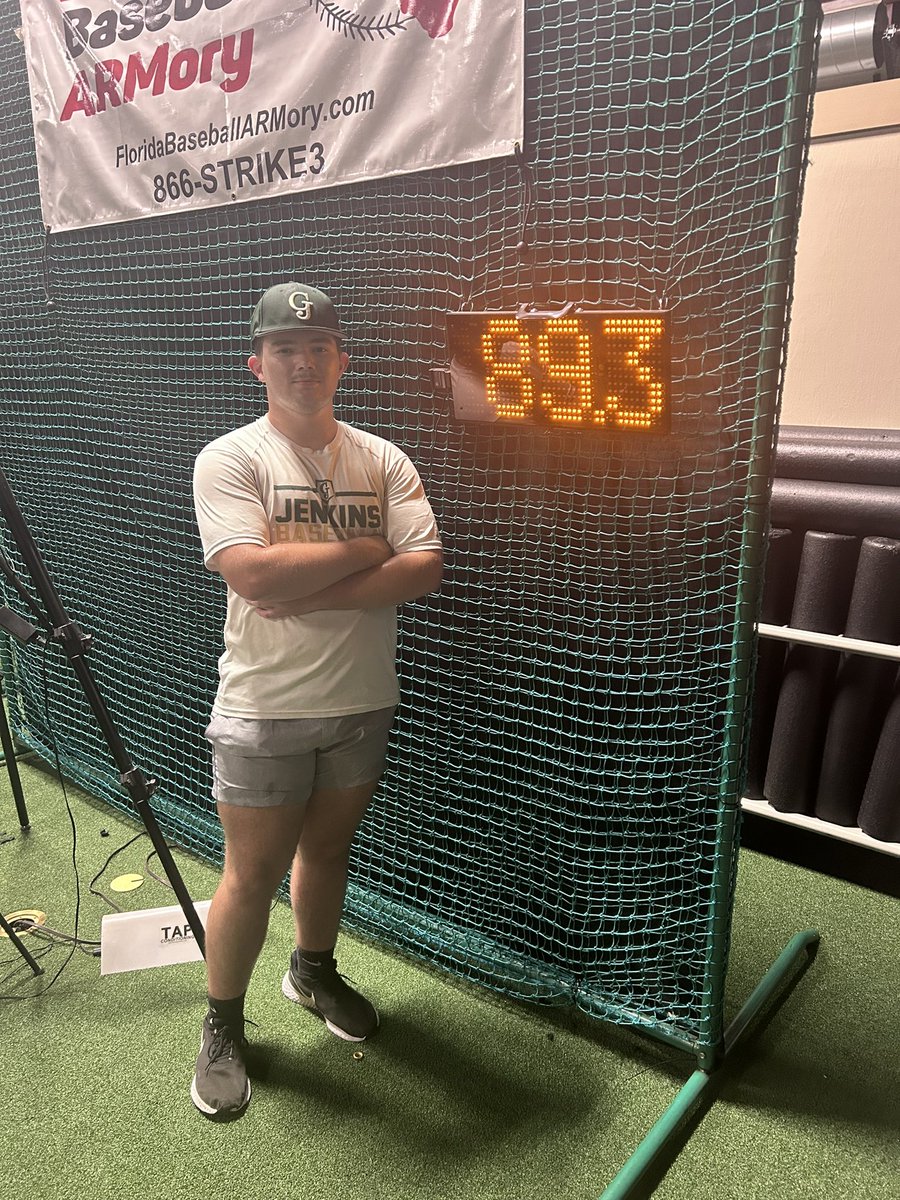 Hit a new pr. FB sat mostly 86-88 | SL was 74-76. 90 coming soon!
<a href="/ArmoryFlorida/">Florida Baseball ARMory</a> <a href="/RandySullivanPT/">Randy Sullivan MPT, CSCS</a> <a href="/Alex_Angulo9/">Alex Angulo</a> <a href="/FlatgroundApp/">FLATGROUND Pitching</a>