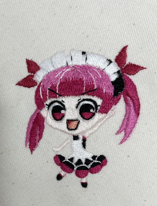 りなっち  『五女で長女なんだナ』 #ケムリクサ #ケムリクサ手芸班 #キャラ刺繍