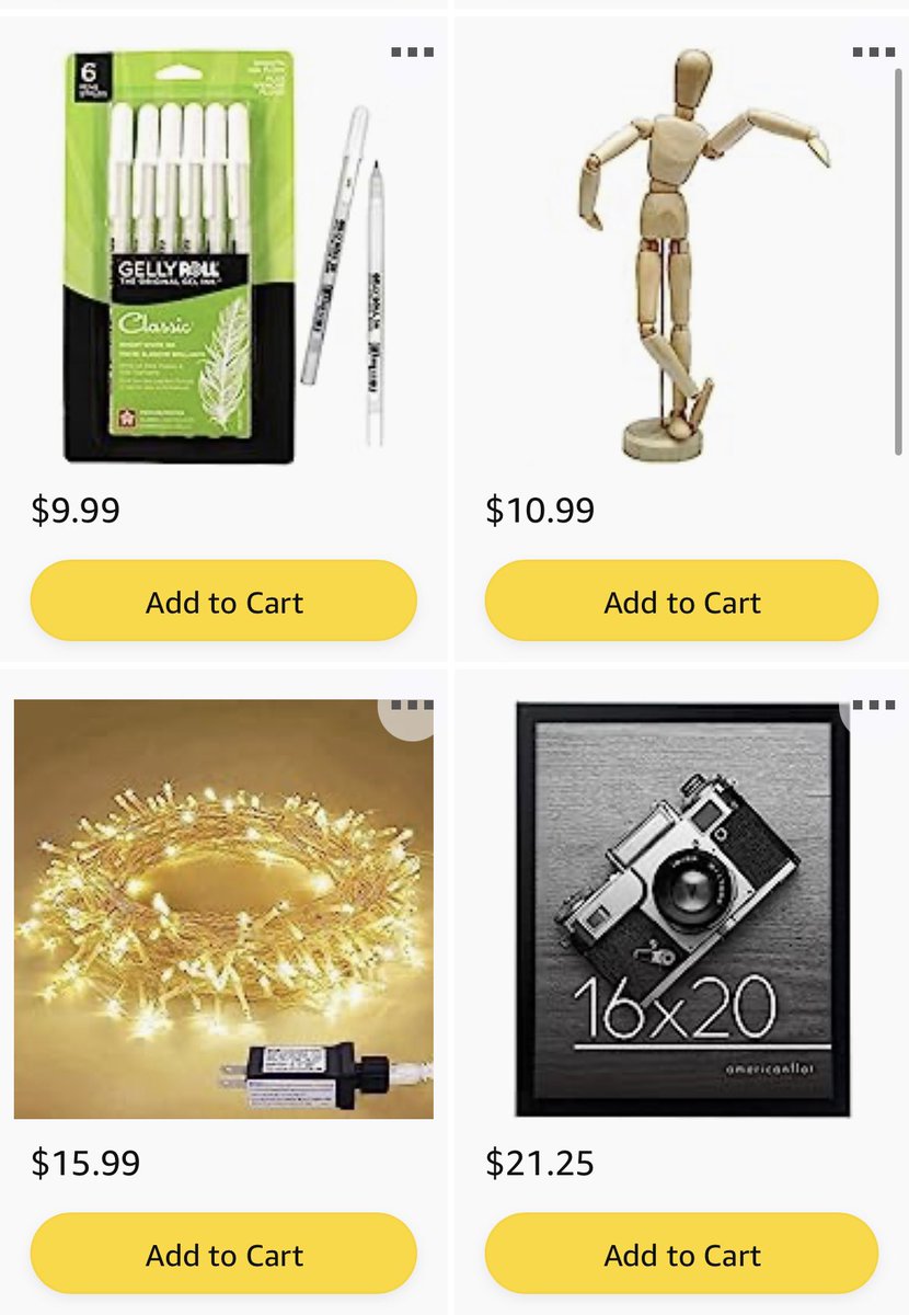 I’m a high school art teacher who would love to make my art space more unique this year with updated decor and items for students to use.  Thanks for checking out my list! Any and all contributions are greatly appreciated. #clearthelist2023 #clearthelist

amazon.com/hz/wishlist/ls…