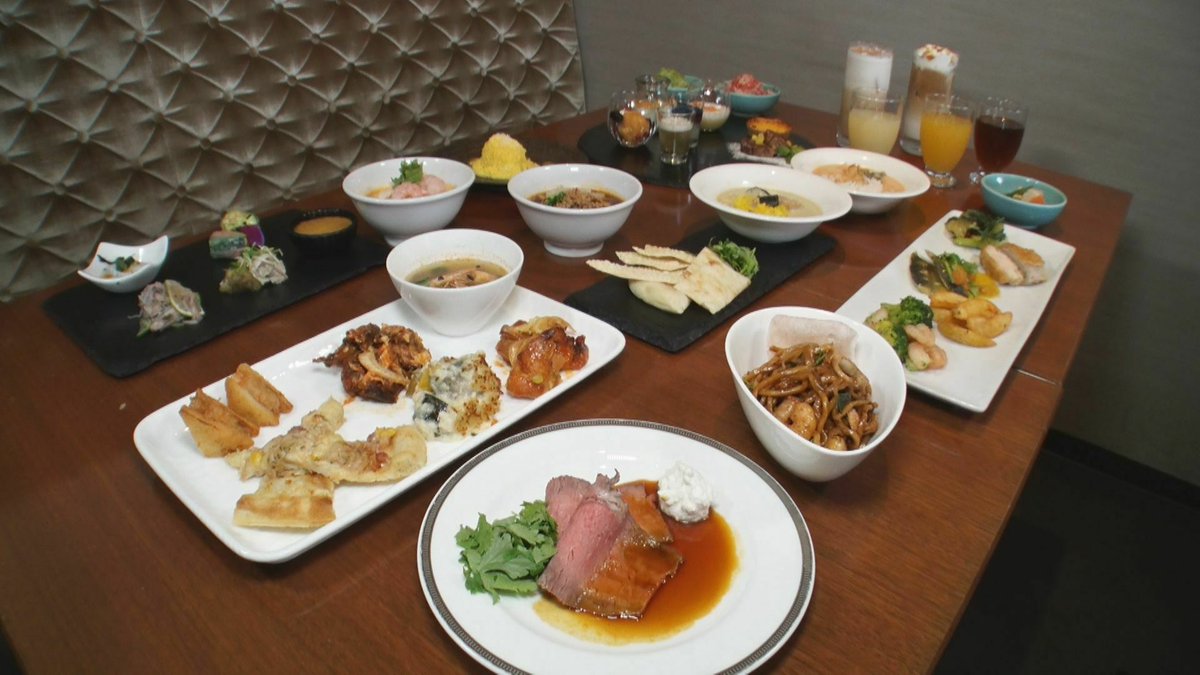 🌸 #花咲かタイムズ 　✨うなずキング✨「オールデイダイニング パーゴラ」ブッフェ（ランチまたはディナー）　ペア食事券５名様❗ 　※7/22（土）の生放送中に発表するキーワードをメッセージ欄に必ず書いてご応募ください。応募はこちらから↓m2.hicbc.com/pc/files/mod-s…