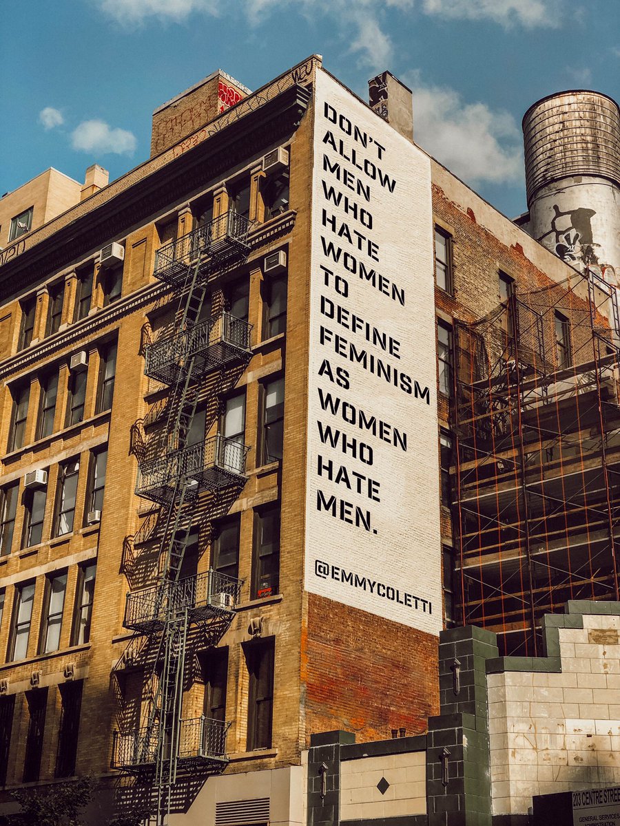 MichaelGLFlood's tweet photo. Don’t allow men who hate women to define feminism as women who hate men - Emmy Coletti @emmycoletti https://t.co/eXx8UNyVZA