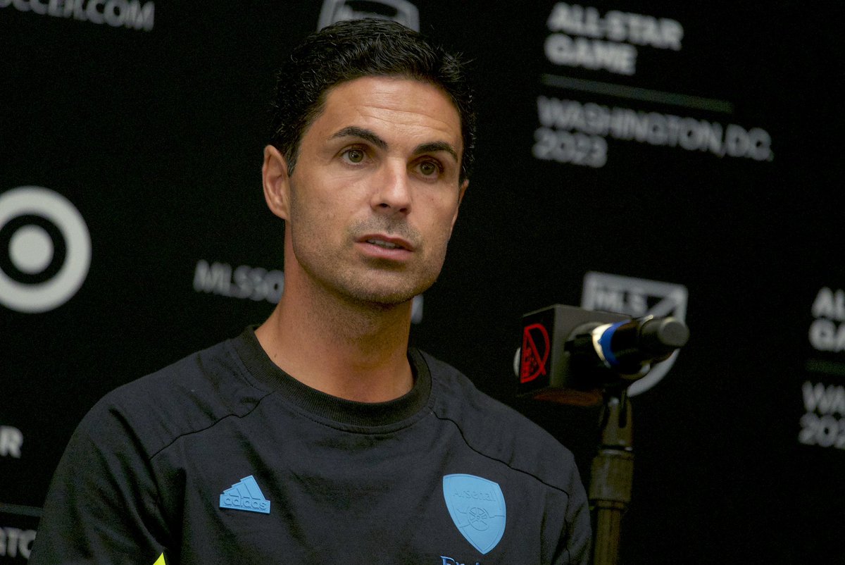 FabrizioRomano's tweet photo. Arteta on Arsenal plans: “There will be movement on the market still. There will be a lot of ins and out”. 🔴⚪️ #AFC 

“It’s still very early. If we can try improve the team, we’ll do so. But we don’t want to get any weaker”, via @kayakaynak97. https://t.co/Y0kTpTnexx