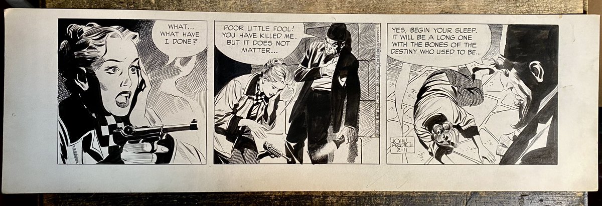 TheMonsterman's tweet photo. Another nice John Prentice Rip Kirby. #johnprentice #ripkirby https://t.co/cqipgLNfKq