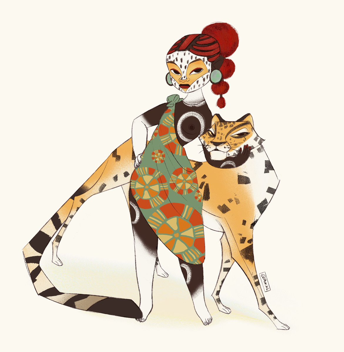 Pokkt0's tweet photo. I loved designing her 

#characterart #characterdesign #illustration https://t.co/r4qXx0M56f
