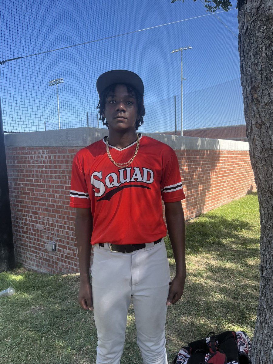 Tough 6-3 loss today but have to give my DUDE 2026 Roy Gardner @proplayer2521 some love. Kid stepped in for Elite Squad 17u and threw 3 1/3 allowing no runs and hit two doubles!!! @FiveToolSTX @FiveToolTexas @ESB_Recruiting