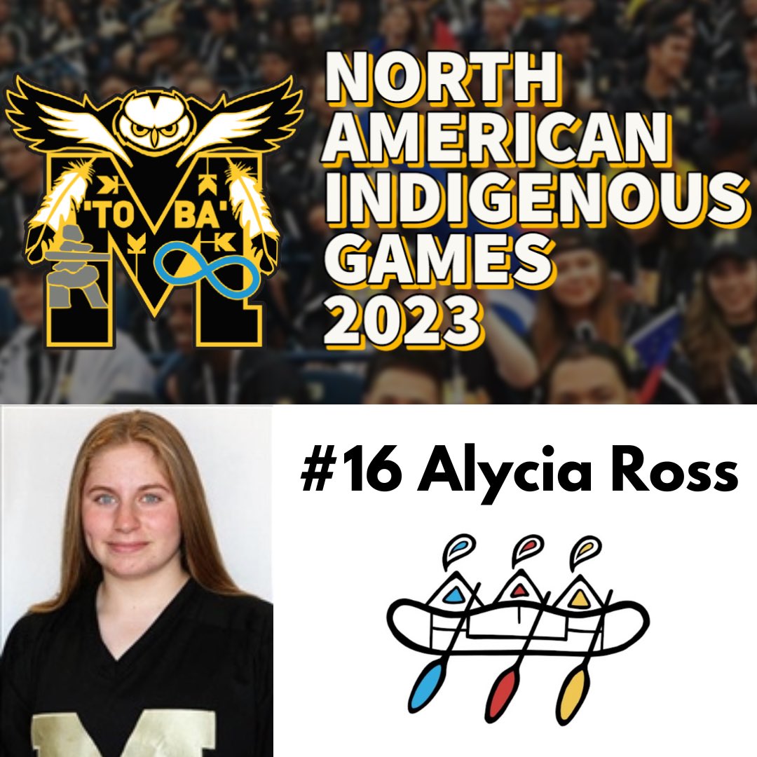 Congratulations to Alycia Ross who represented Team Manitoba U19 Box Lacrosse at @NAIG2023 !!

Manitoba unfortunately fell to Alberta in the Bronze Medal Game today. Alycia finished the tournament with 9 points (7G,2A)

Congrats!