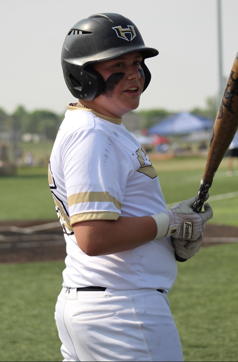 WIHitmen's tweet image. 15-4 W against Downriver Hawks 🔥
Steffel and Smith combine on the mound. Kuehn and Klein with 3 hits a piece. Smith with 3 RBI.