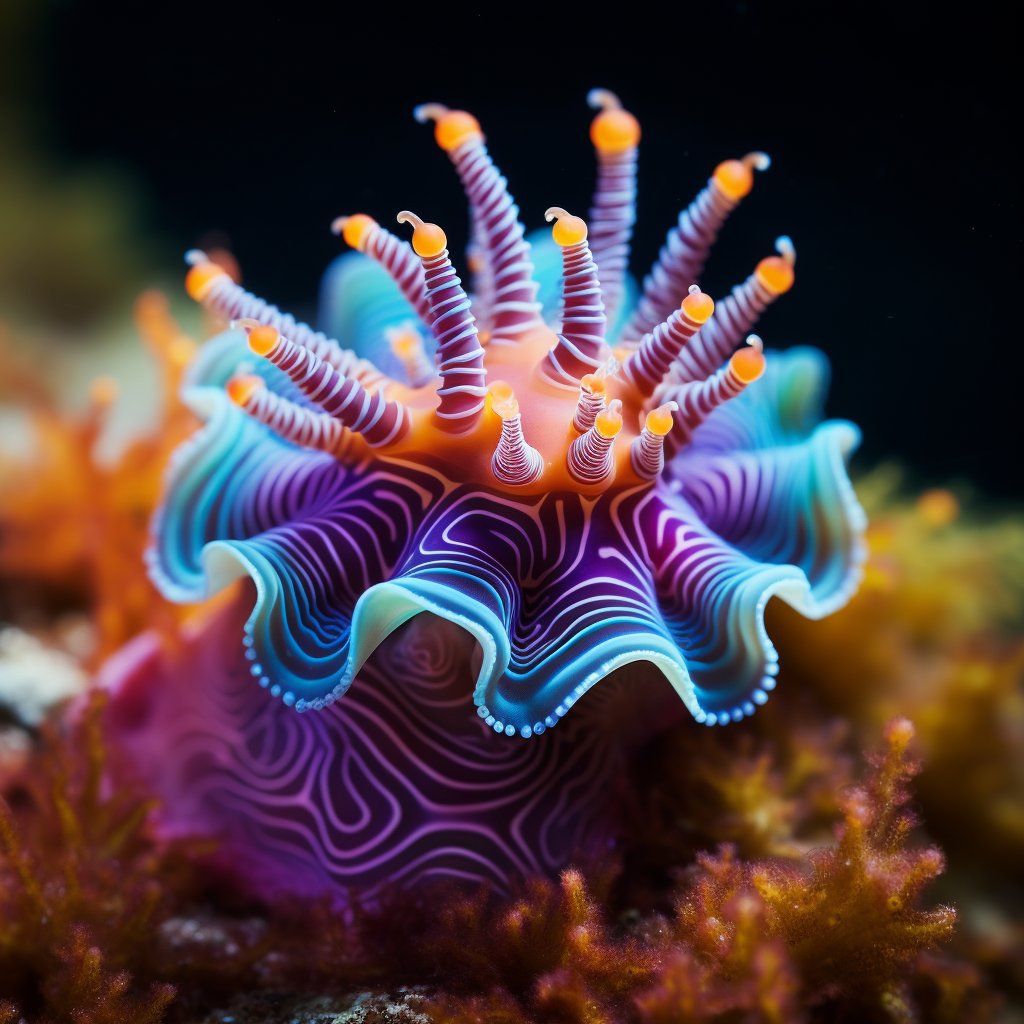 AI_Expression's tweet photo. AI Midjourney imagines bizarre creatures of the ocean. #AI #art #AIart #Ocean #underwatercreatures https://t.co/QHZOlL0uHy