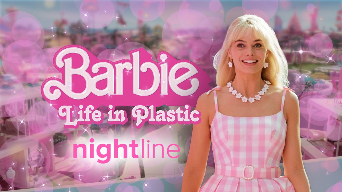 Nightline (@nightline) on Twitter photo TONIGHT ON #Nightline: Life in plastic, itβs fantastic!
<a href="/DebRobertsABC/">Deborah Roberts</a> sits down with the all-star cast and director of the #Barbie movie to learn about the highly anticipated film hitting theaters this weekend.
Plus, how did the #Barbie doll come to be? π TONIGHT ON #Nightline: Life in plastic, itβs fantastic!
<a href="/DebRobertsABC/">Deborah Roberts</a> sits down with the all-star cast and director of the #Barbie movie to learn about the highly anticipated film hitting theaters this weekend.
Plus, how did the #Barbie doll come to be? π