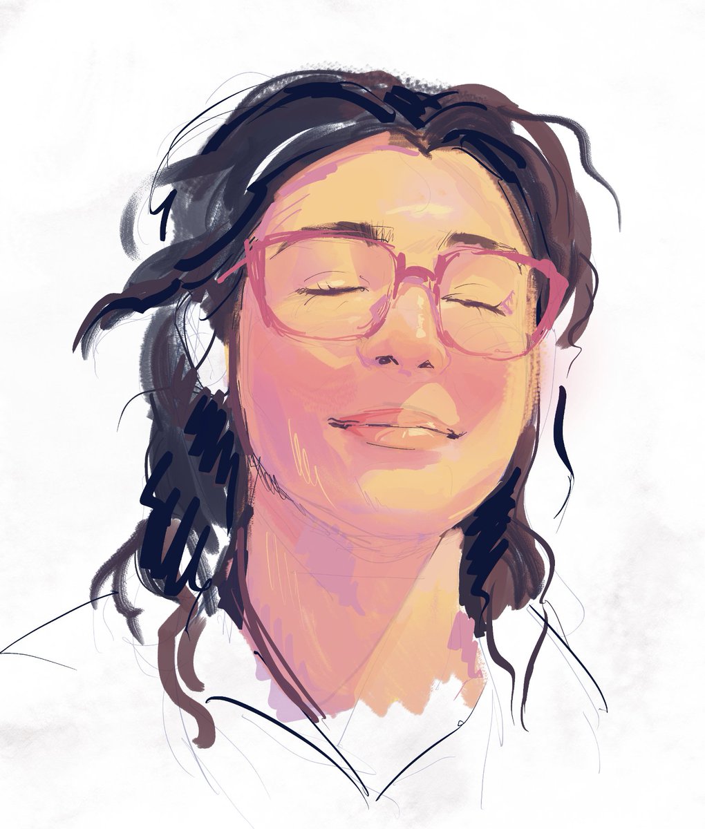 fatherrjo's tweet photo. saw a post about seeing yourself through the eyes of someone who loves you, so im starting my wife portrait collection https://t.co/4NpDanJu69