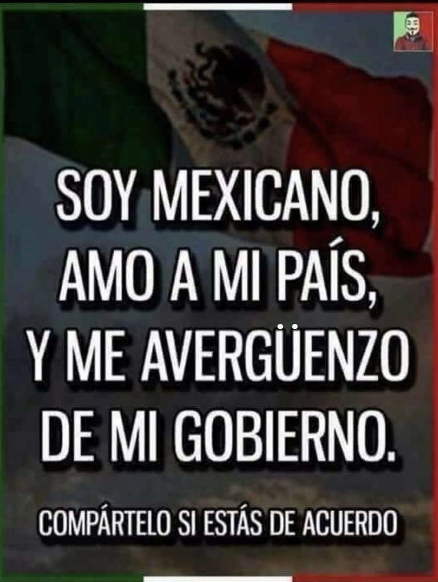 ryo_hermoso's tweet photo. Soy mexicana amo a mi país y me avergüenzo de mi gobierno 🥳

COMPARTE SI ESTAS DE ACUERDO. 
                              👇🙋‍♀️ https://t.co/hNkI4fhzU5