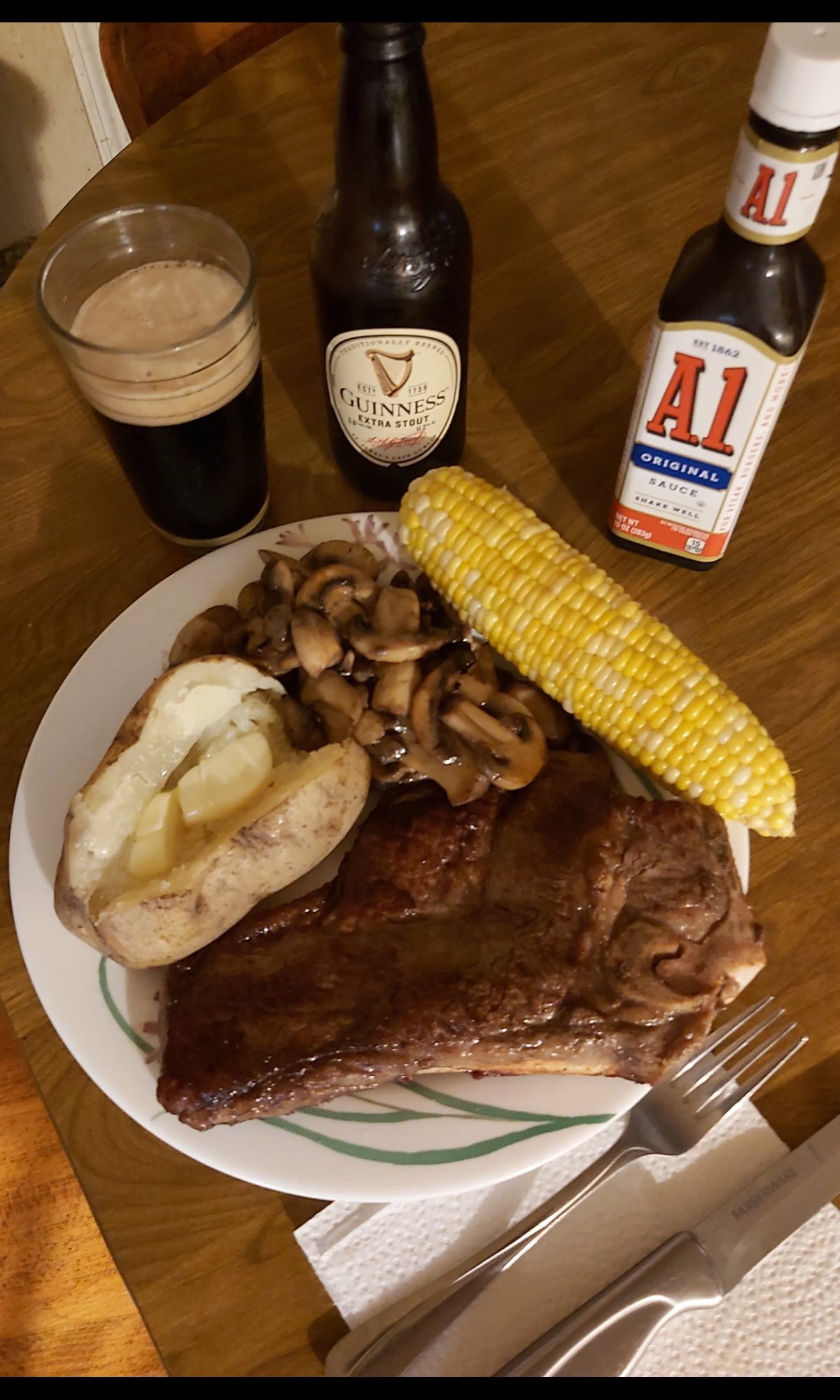 Tim 🇺🇸🇺🇦 on Twitter "Kroger had bonein strip steaks 🥩 on sale. Made a