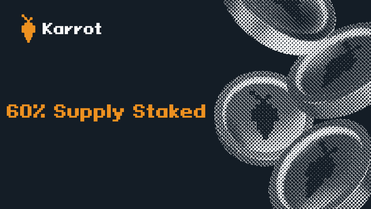 Karrot_gg's tweet photo. 60% of $KARROT supply is now locked in vaults.
Rabbit mint will open in 22 hours.
The game begins. https://t.co/OPEuTmelD5
