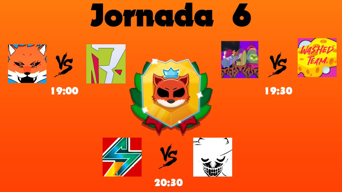 #BrawlStars 
Estamos ya en vivo con la penultima jornada de la liga, a una semana de terminar será que le quitarán el primer lugar a motomamis? 
twitch.tv/tatofox9