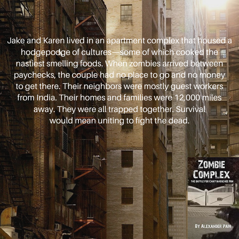 sharonL33940258's tweet image. Zombie Complex: The Battle for Chattahoochee Run Alexander Pain @alexanderzpain amazon.com/dp/B0772D9763 #WolfPackAuthors #PostApocalypticScienceFiction