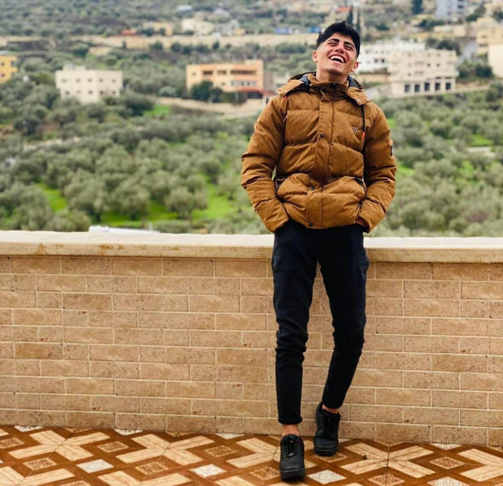 Timesofgaza's tweet photo. With more than 40 bullets, lsraeli occupation forces execute a Palestinian 18-year-old youth in Sebastiya village, northwest of Nablus. https://t.co/X8HYUUBhuR