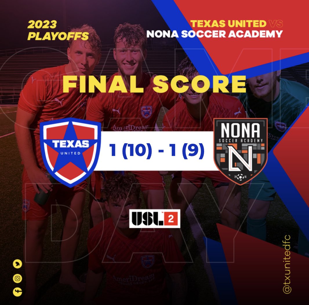 ⭐️ Final after spot kicks! All eyes on Sunday!