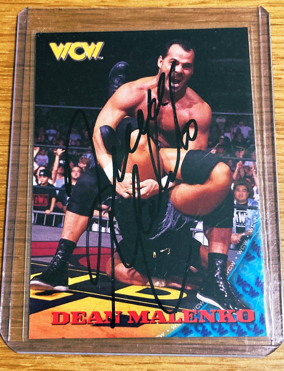 1998 Topps WCW ✍️ Dean Malenko

'The Man of 1,000 Holds'

#DeanMalenko