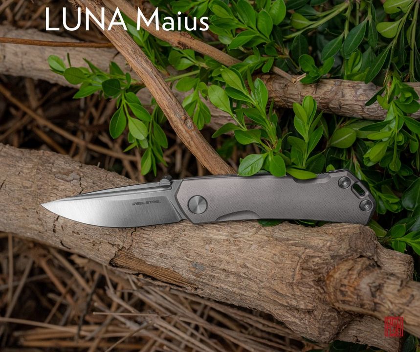 realsteelknife's tweet photo. https://t.co/0ZTgdNH3hK 
⚙️Precision meets Perfection! 
💼 Luna Maius back lock knife, engineered with removable thumb studs and crafted with milled Ti handles, it's a force to be reckoned with! 

#LunaMaius #backlock #luna #realsteelknives https://t.co/uPXyznpAEd