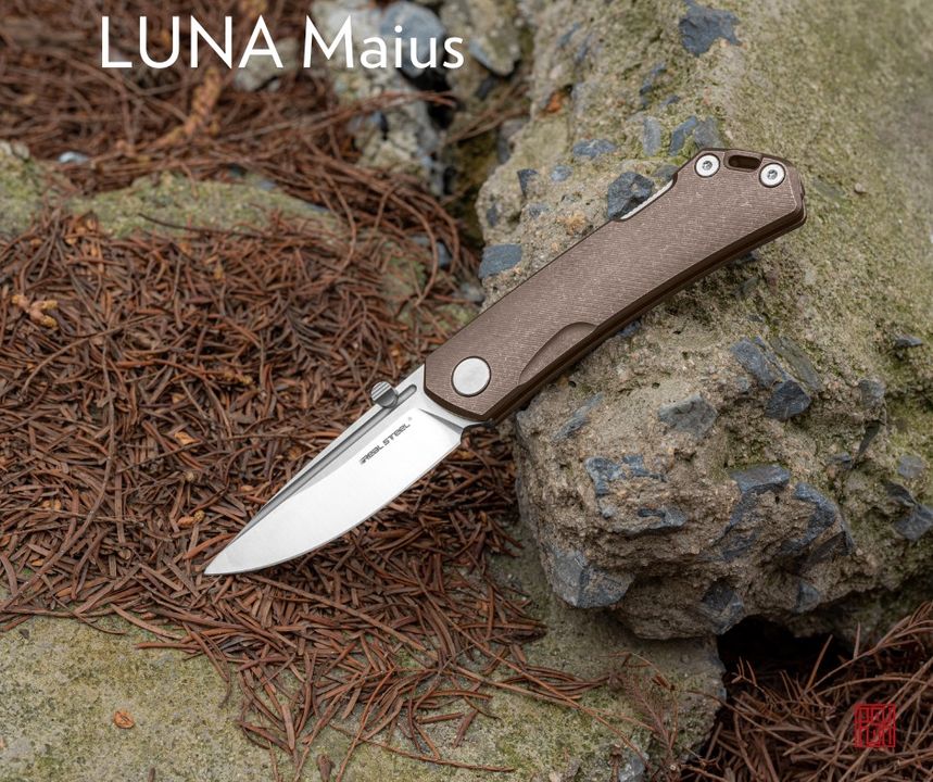 realsteelknife's tweet photo. https://t.co/0ZTgdNH3hK 
⚙️Precision meets Perfection! 
💼 Luna Maius back lock knife, engineered with removable thumb studs and crafted with milled Ti handles, it's a force to be reckoned with! 

#LunaMaius #backlock #luna #realsteelknives https://t.co/uPXyznpAEd