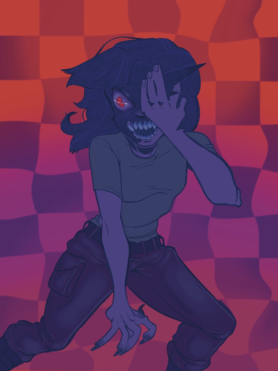 Agh0u1's tweet photo. Made this early February, I’m never going to finish it so I might as well post it https://t.co/13OzkCx0g5