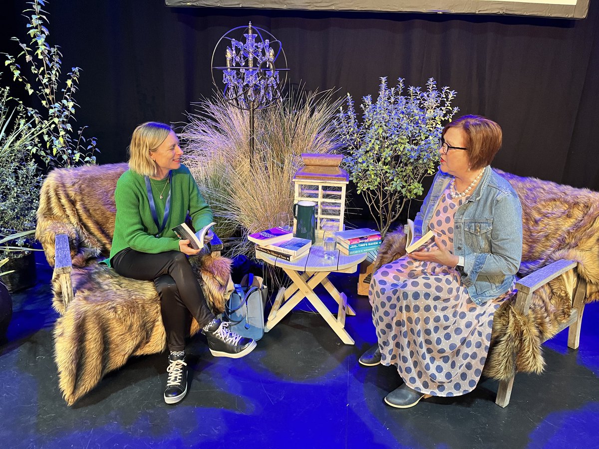 Thanks for inviting me to speak ⁦<a href="/MarlBookFest/">MarlBookFest</a>⁩ - having the best time!