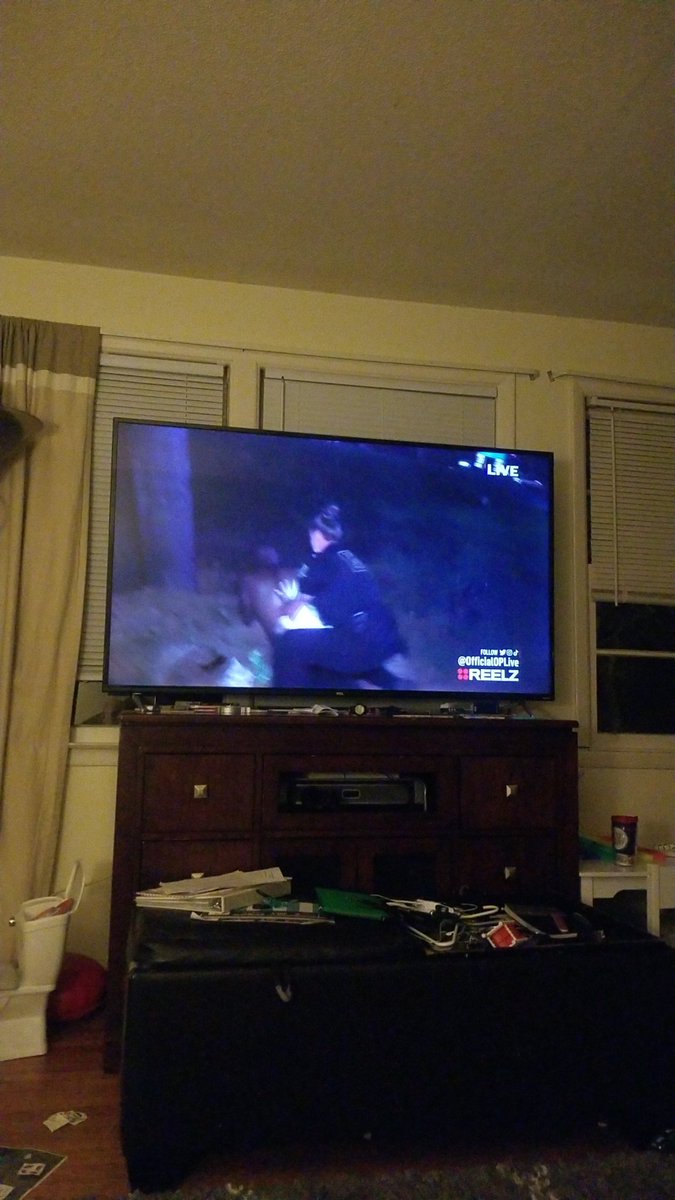 alongjohn23's tweet photo. @OfficialOPLive Watching Sgt. Wood from home. Would be great to see both her department and Capt. Danny in the same night. #OPLAnniversary #OPL100 https://t.co/sxJI8HucHq