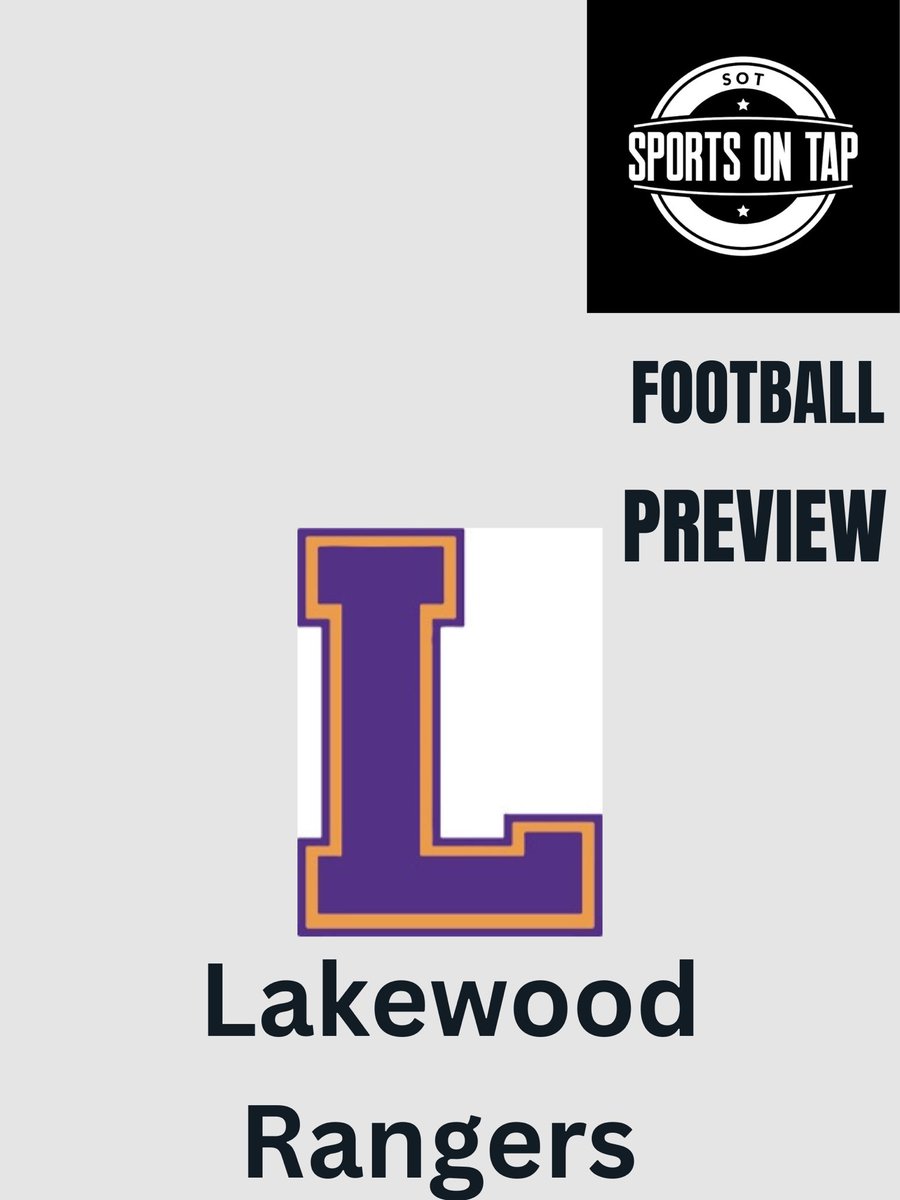 SOTPodcast's tweet photo. 2023 Lakewood Rangers Preview
2022 record: 3-7
Coach: Michael Polevacik (1st Season)
League: Great Lakes Conference East Division 
Players To Watch 
Alex Symons WR/DB Senior
@LkwdAthletics @MPolevacik @GreatLakesConf @AlexSymons_5 https://t.co/yY9cO93xSf