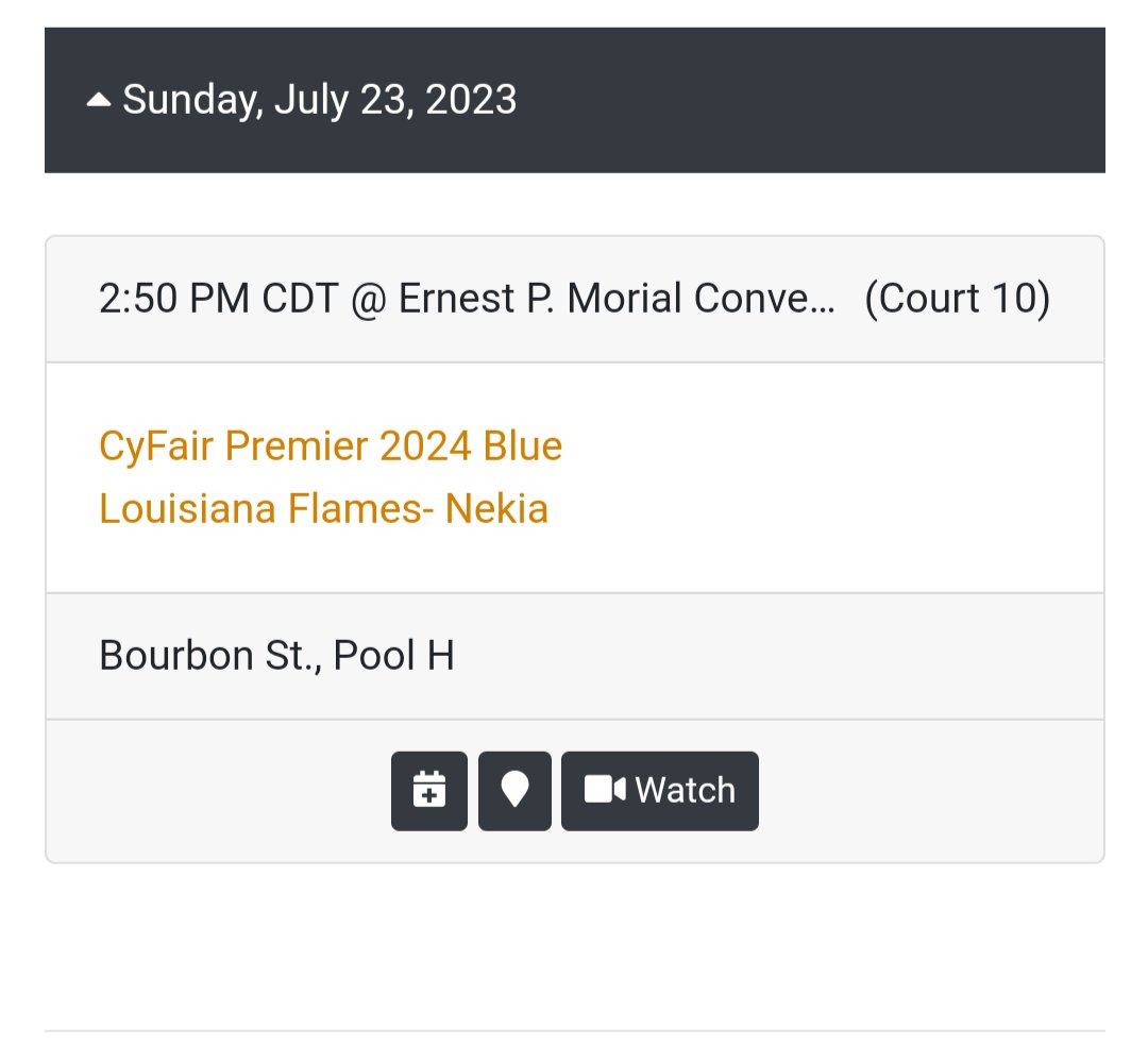 Last tournament with @cyfairpremier at Basketball on the Bayou! Saturday and Sunday schedule, come check us out!! <a href="/ACUWBB/">ACU Women’s Basketball</a> @coachchrisTHA <a href="/ccu_wbb/">CCU Womens Basketball</a> <a href="/TheCoachDitt/">Diane Thompson</a> <a href="/UNC_BearsWBB/">UNC Bears WBB</a> <a href="/CoachDrewOlson/">Drew Olson</a> @AggiesWBB