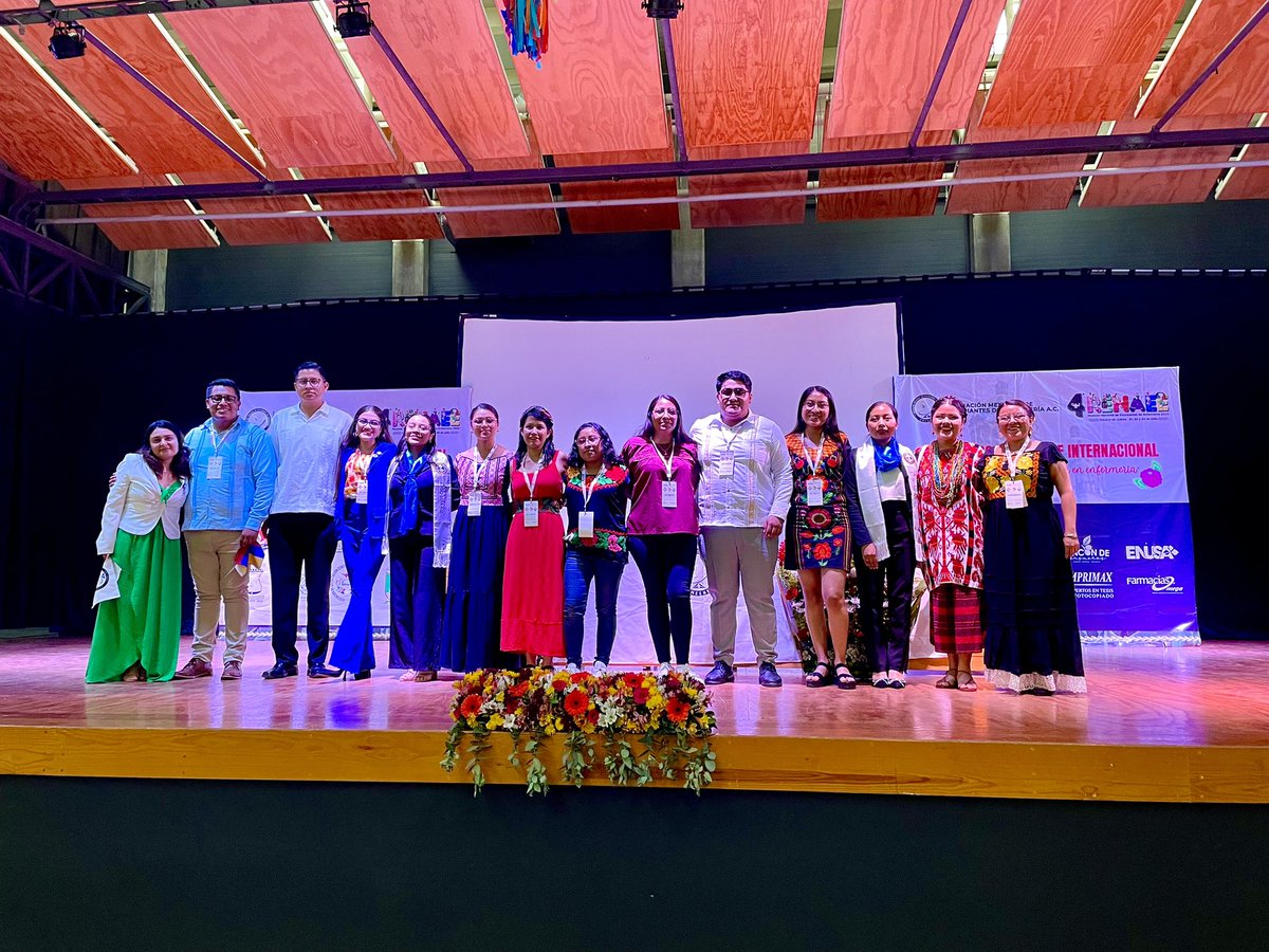 AMEENF_Mx's tweet photo. Un éxito nuestro #XCongresoAMEENF organizado por la División #AMEENFOaxaca ¡Felicidades y gracias por su increíble gestión! 🎉
#RENAEE #RENAEE2023 #XCongresoAMEENF #AMEENF #NursingNow #NursingNowMexico https://t.co/HgOPfqw0DG