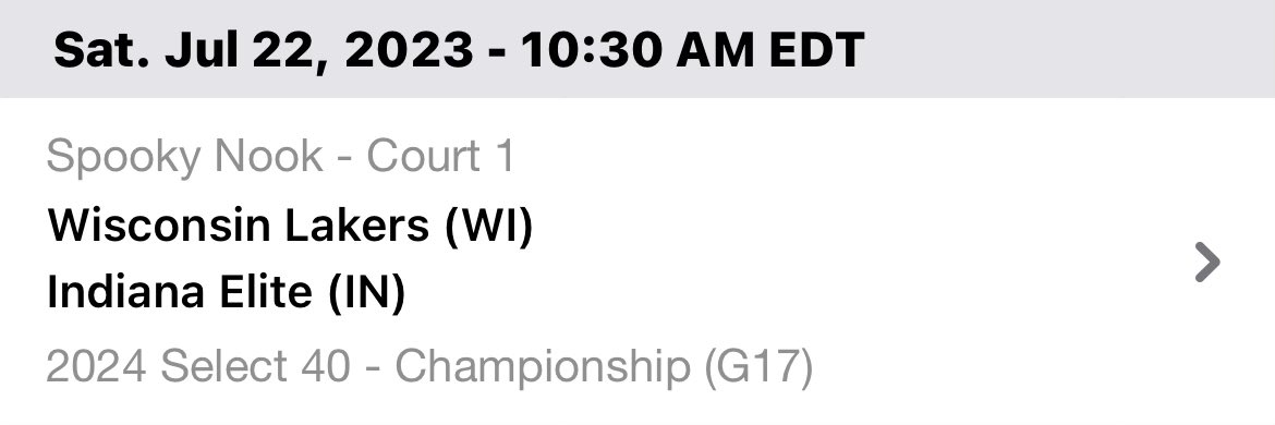 Great win today to start off the tournament! Excited to be back on the court tomorrow!