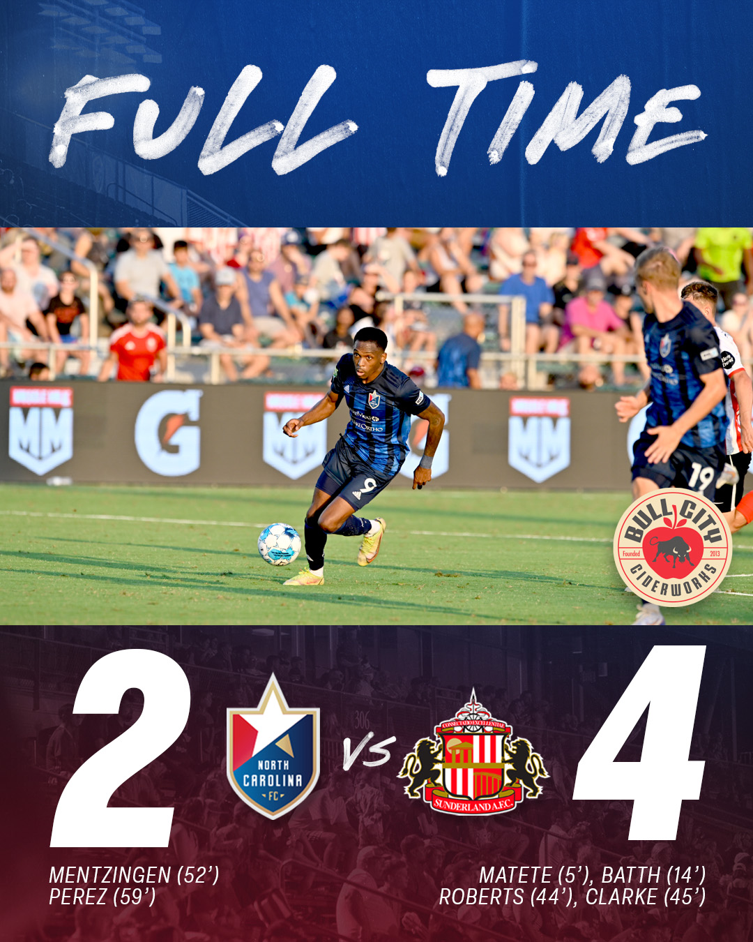 North Carolina FC on Twitter "Full time from Cary https//t.co