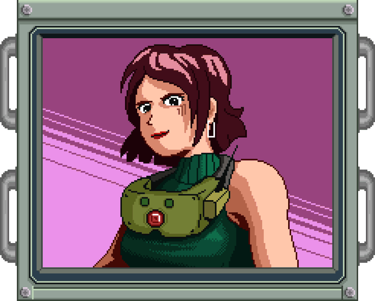 JayTKnox's tweet photo. Re-drew and edited some old stuff to make some #lancerRPG pilot portaits, soon to do more freshies. All in #pixelart  #90sanimestyle. https://t.co/W2yaHMlI5Q