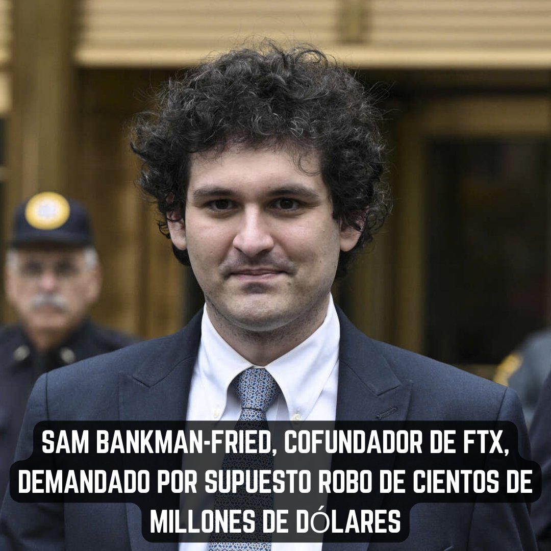 AlfaCapitalDeFi's tweet photo. Sam Bankman-Fried, cofundador del criptointercambio FTX que falló, ha sido demandado en el tribunal de quiebras de Delaware por supuestamente robar cientos de millones de dólares junto con otros miembros del equipo de liderazgo de FTX y Alameda Research, el fondo de cobertura. https://t.co/JPzHGQzPy2